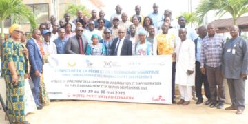PROJET GOUVERNANCE DES PÊCHES : LA GUINEE VULGARISE SON PLAN DE GESTION DES PÊCHERIES MARITIMES 2025 POUR UNE PÊCHE DURABLE